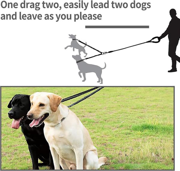 2,5*70cm - Svart - Hundsele - Säkerhetsbälte för husdjur - Justerbart säkerhetskoppel - med elastisk bungee-buffert - Reflex - Inget trassel