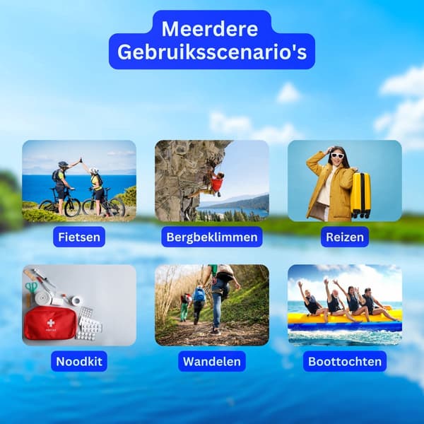Överlevnads vattenfilter - Set om 4 - Vattenfilter - Vattenreningsenheter - Vattenfiltersystem - Nödvattenfilterkit - Vattenfilterhalm