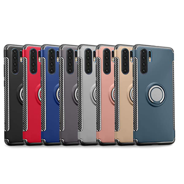 TG Huawei P30 Pro - Stilfuldt Cover med Ringholder (FLOVEME) Rød