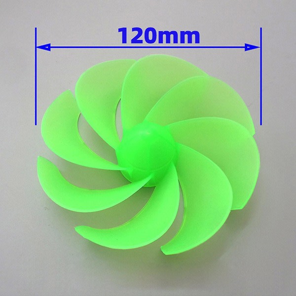 Dc Mini Vindturbin Vindgenerator Vindkraftverk Led Diy Modellsett For Sykkel Fp