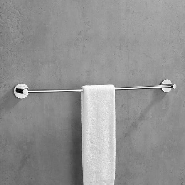 Enkel Handduksstång (60 cm), Badrumstillbehör, Mässing/Krom