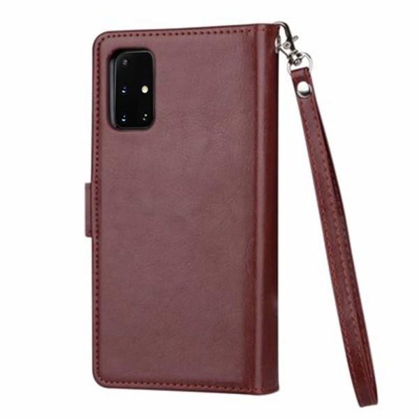 TG Slank 9-Korts Pungetui - Samsung Galaxy A51 Brun