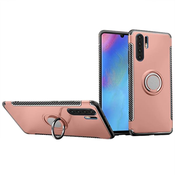 TG Huawei P30 Pro - (FLOVEME) Skal med Ringhållare Grå