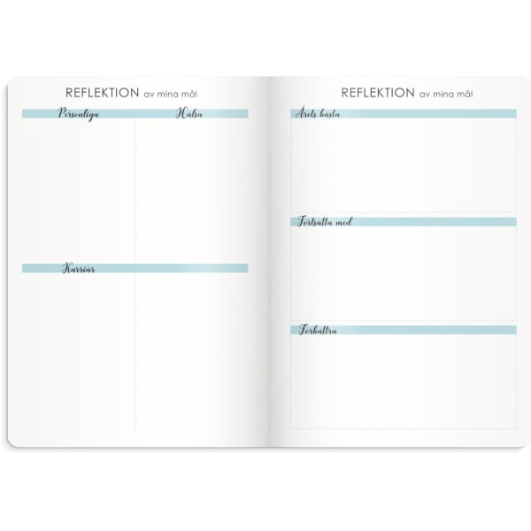 Life Planner Focus Sininen