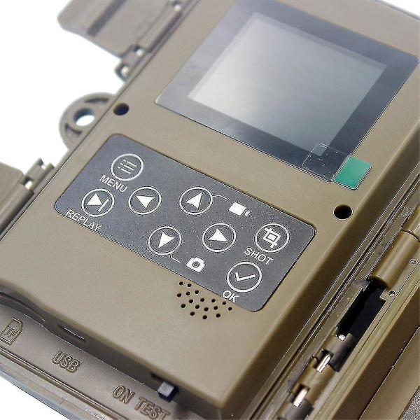 Polku Kamera, Jaktkamera laajan kulman liikkeentunnistuksella Uusin sensori View Trigger Time Trail Game Camera Ilman Salamaa Ja Vedenkestävä Villieläinten Seurantaan