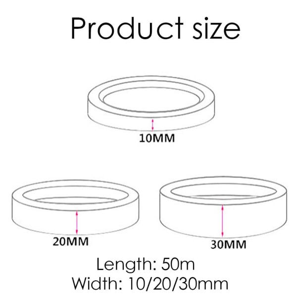 Dubbelhäftande tejp Dubbelhäftande 20MM 20mm