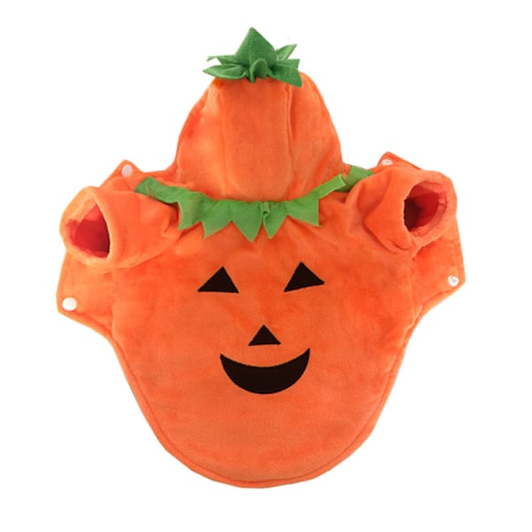 Lemmikkieläinten Halloween-asu hauska kurpitsaviitta vampyyriasu kuva koiran vaatteet lemmikkieläinten tarvikkeet Pumpkin No. 1 XL