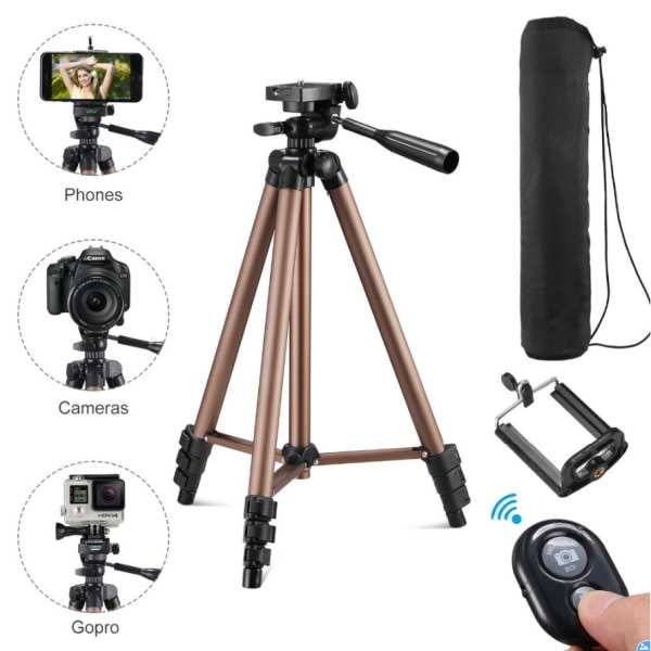 Monopod stativ justerbar fjärrkontroll