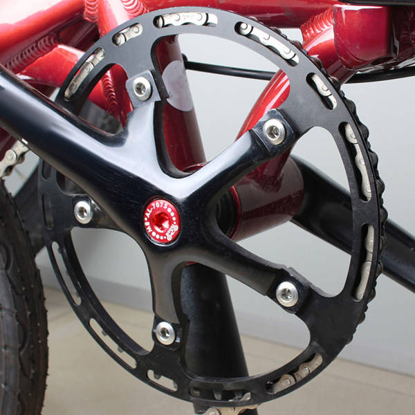Cykel Bundbolt Aksel Krans Cykel 8 mm Insex til Nøglearm Skrueaksel Fastgørelsesbolte Krans Aluminiumlegering Cykeldele Guld