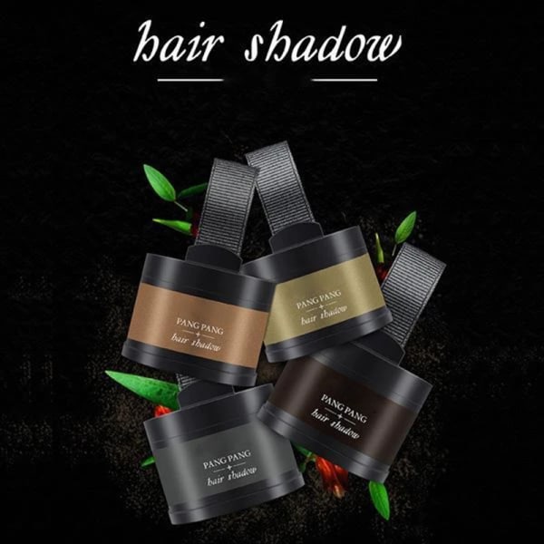 TG Hairline Shadow Powder Hair Line Powder Quick Cover Up Hårrotsconcealer Light Coffee