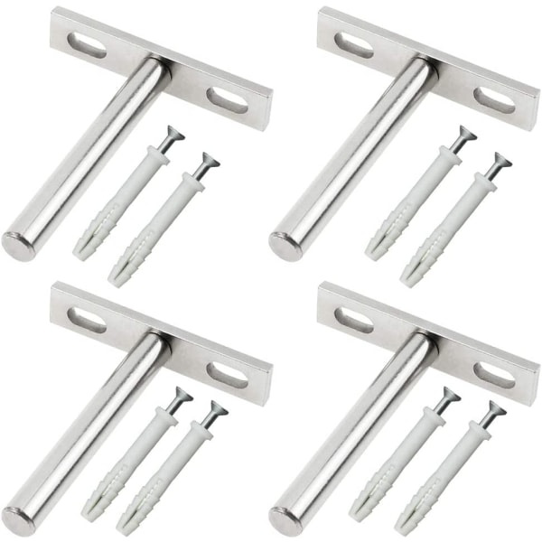 Hyllestøtte, 4 stk, 72 mm