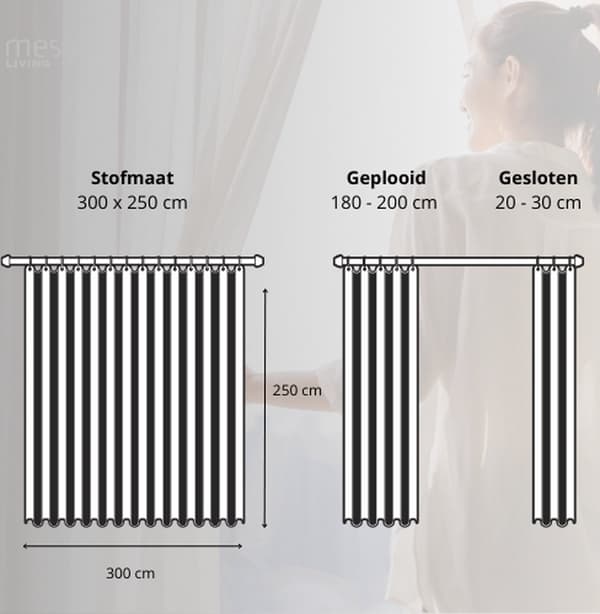 Mörkläggningsgardiner med öljetter, termiskt isolerande draperier för sovrum, vardagsrum, kontor, mörkgrå, 300 x 250 cm