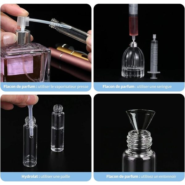 TG Tom Parfymsprayflaska, 50 st 2ml Resa Bärbar Fickspray