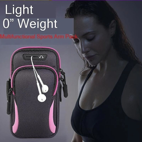 Vattentätt Sport Armband Telefonfodral För Iphone 13 Pro Max Samsung Huawei 6,5\" 7,2\" Universal Sport Telefonfodral Armband