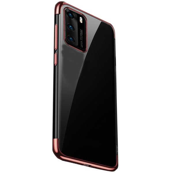 TG Huawei P40 - Stilsäkert Silikonskal FLOVEME Röd
