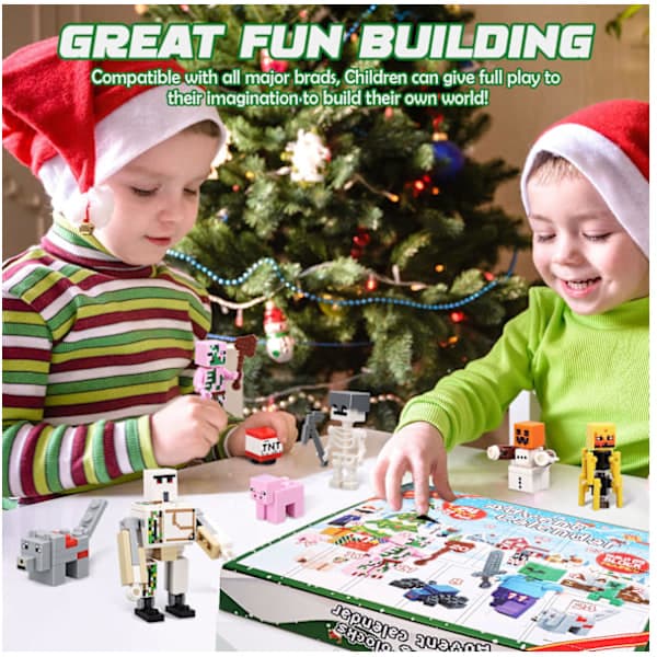 24-pack Julkalender med Gummiankor 13