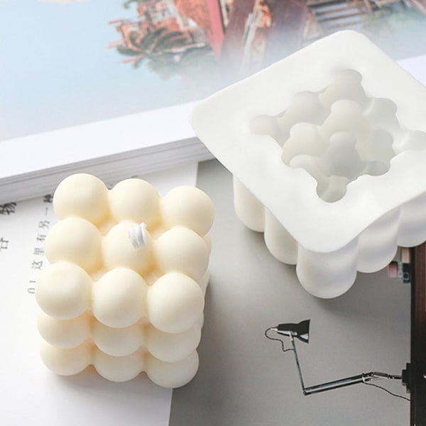 TG Lysforme 3D Rubiks terninger til lysfremstilling silikone