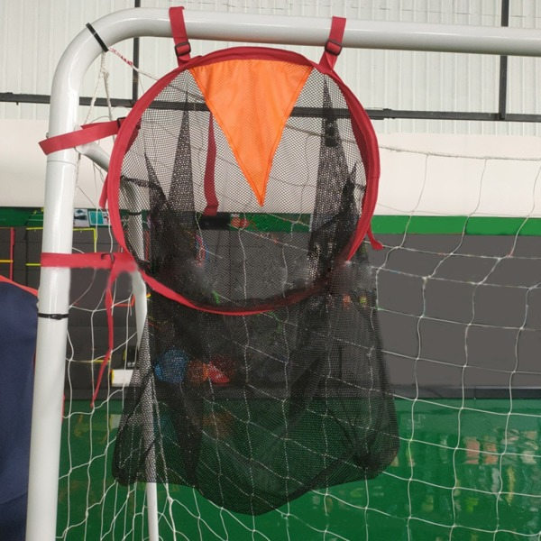 Top Bins Fodboldmål Mål Fodboldmål Mål Net Fodbold Skyd Præcision Træningsudstyr Træner Gave Justerbar null - C