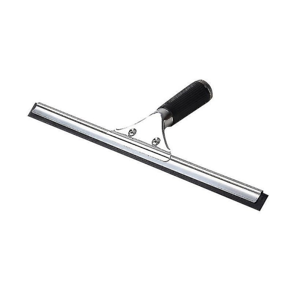 Professionel vinduesskraber i rustfrit stål med 35 cm/14 tommer blad (kui)-yux