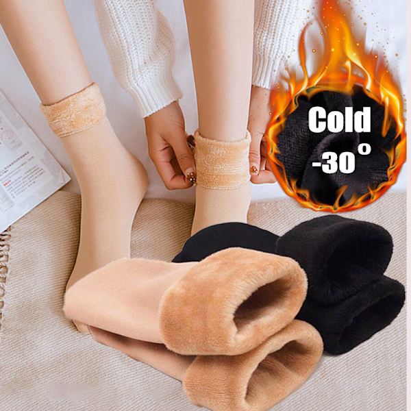 Grossistförsäljning av högelastiska kompressionsstrumpor i tjock sammet, Sheer Thermal