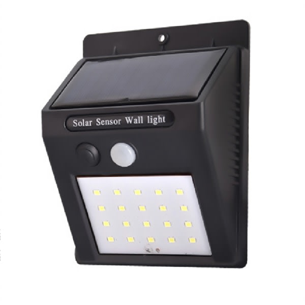 TG Effektiv & Funktionell Solcells PIR Automatisk Utomhusbelysning 20 LED