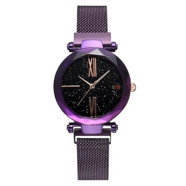 Fashion Star Magnetisk Milanese Stålband Kvinnor Kvartsur