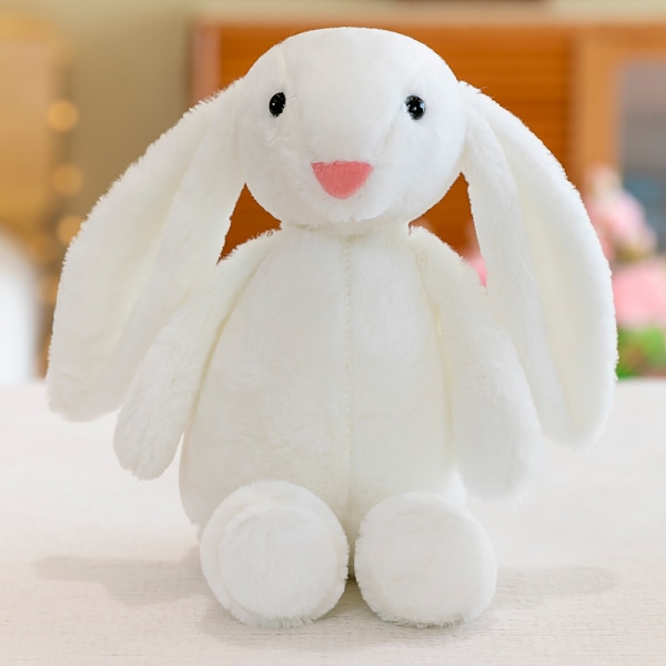 Söpö ulkomaankaupan pupu pehmolelu nukke Pääsiäispupu nukke kahdeksan tuuman nappauskone nukke Brown Bunny 28CM