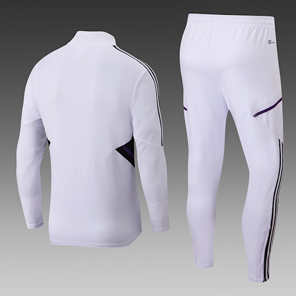 22-23 ny sæson Real Madrid langærmet trøje træningsdragt hvide bukser white pants XL