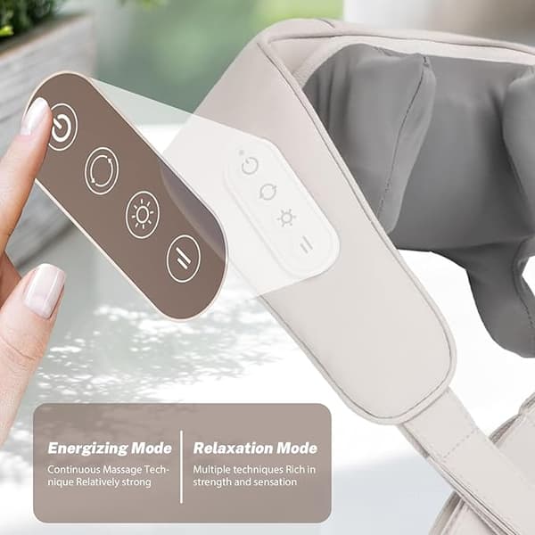 Elektrisk nack- och axelmassager, axel- och nackmassage-sjal