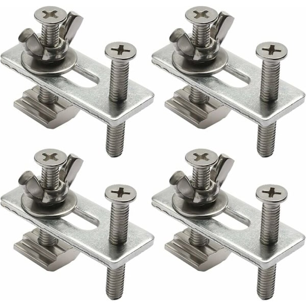 Set med 4 T-spårsklämmor för 3018-PRO / 3018-MX3 / 3018-PROVer CNC Fräs- och Gravyrmaskin