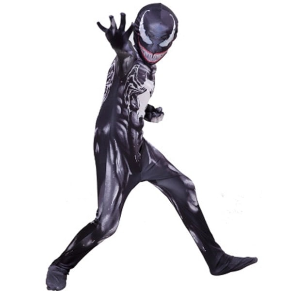 Myrkkytightsit yhden osan puku Halloween lasten puku cosplay esitys puku kuoleman enkeli tightsit (M koko)