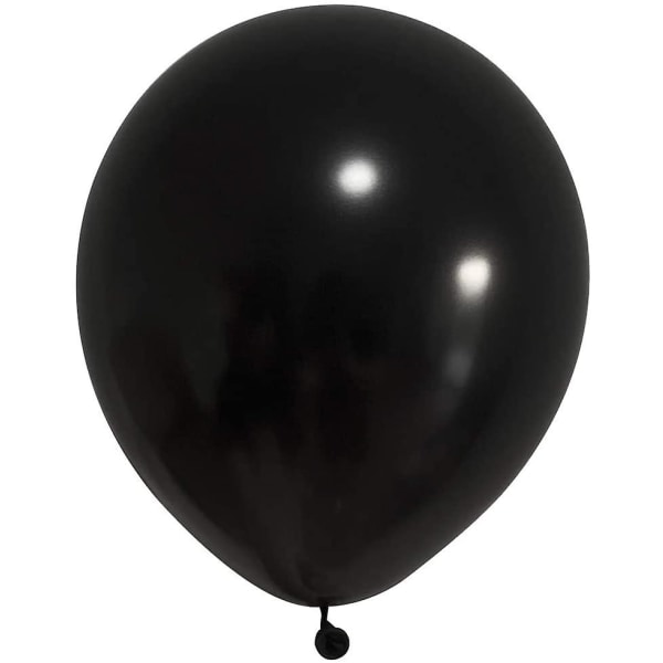 Ballondekoration, sort 100 stk