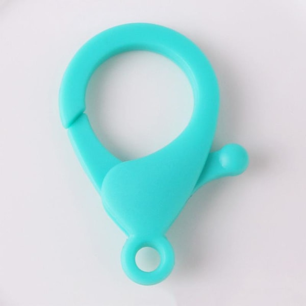 35 mm Plast Hummerlås Lättvikts Färgglad Nyckelring Hängande Klämma Hängande Prydnad Snap Hook DIY P677 1
