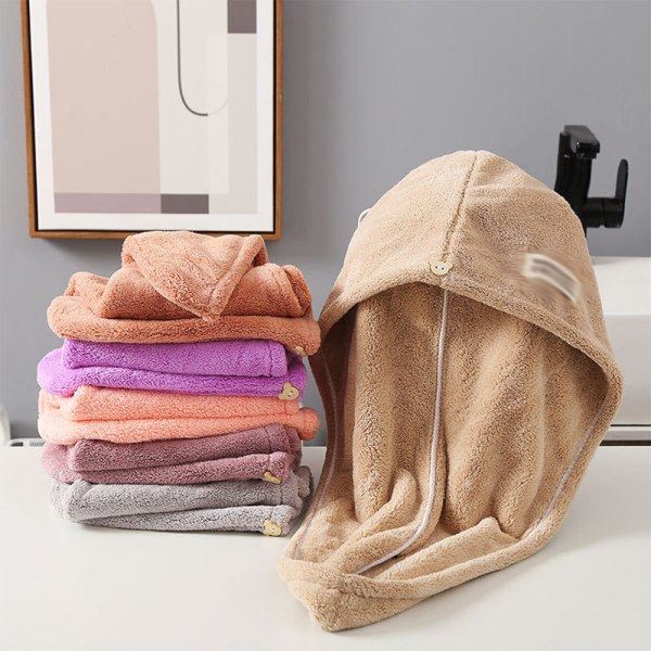 TG Hårinpackning, Vattenavvisande Mikrofiberhandduk Lotus Färg