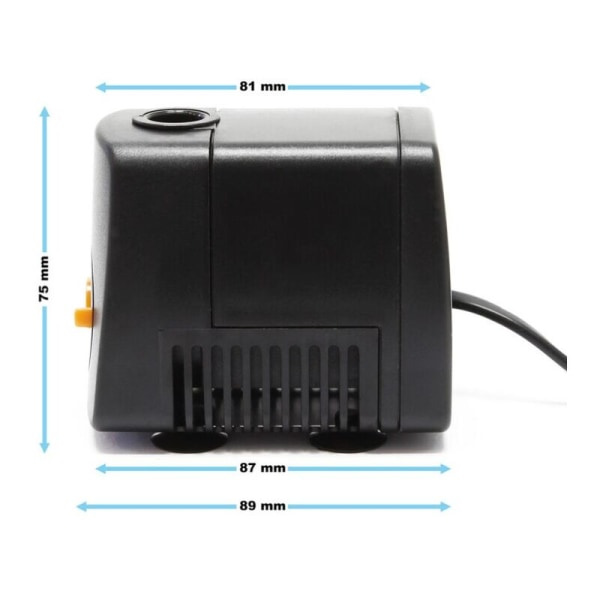 HJ-931 ECO Akvariumpumpe 800l/h 16W justerbar