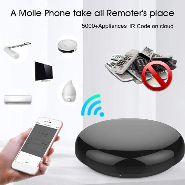 Universaali monikanavainen älykäs ammattimainen matalatehoinen helppokäyttöinen liitäntä Ääniohjaus 2,4 GHz Smart Wifi Ir Remote Co