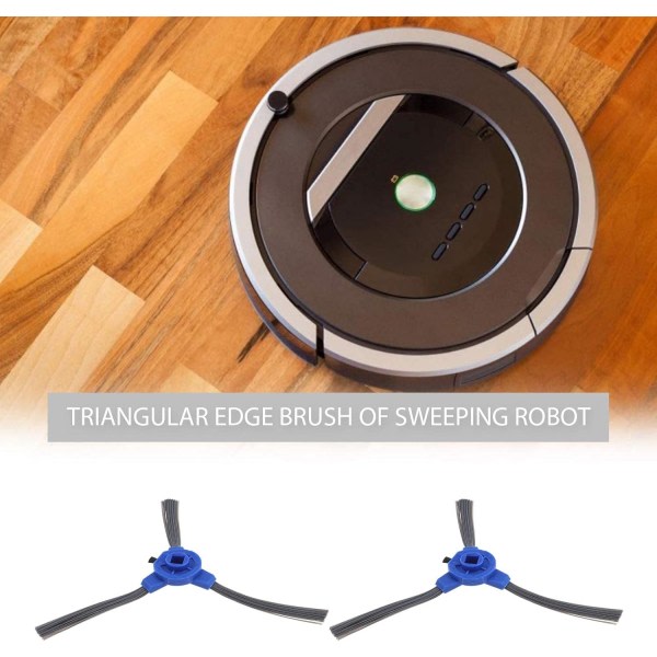 Utbytte sidebørster kompatibel med Eufy RoboVac 11S/11S MAX/15T/30/30C/ 30C MAX/12/15C/15C MAX/25C/35C/G10/G30/G30 Edge robotstøvsuger
