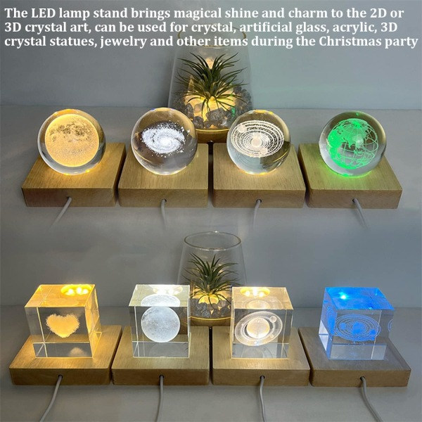 10*2cm, (pyöreä, lämmin valo), 1 pakkaus, LED-yövalon jalusta, USB
