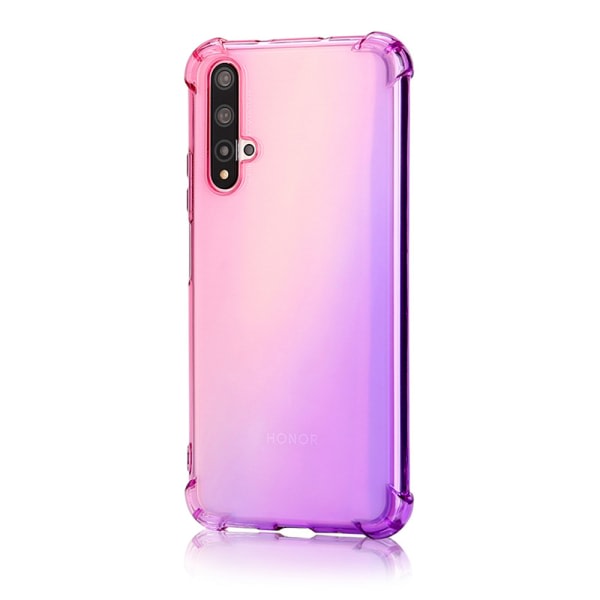 TG Huawei Nova 5T - Tyylikäs Suojaava Silikonikotelo (Floveme) Läpinäkyvä