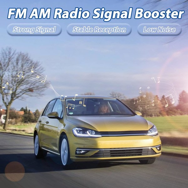 TG Signalforsterker Radioantenne Bilstereo FM AM Adapterkabel Fak