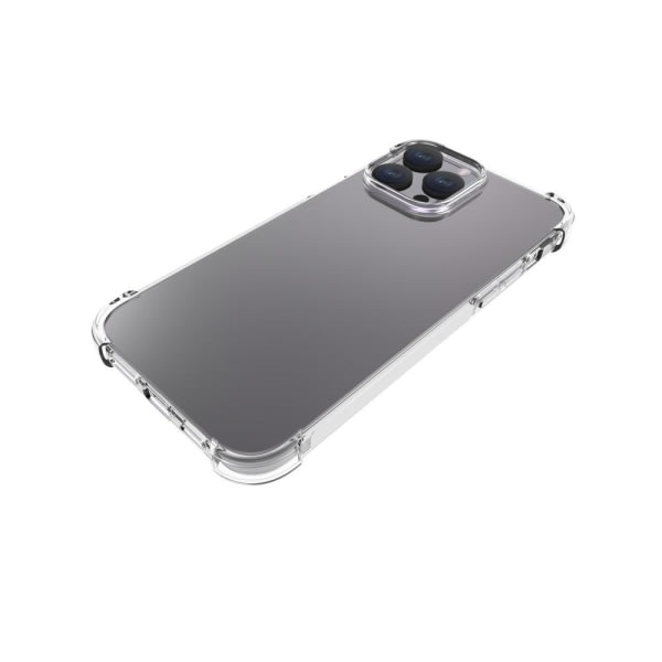 For iPhone 15 Pro Max TPU + Akryl Anti-drop Fodral Skal Transparent