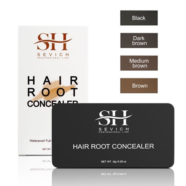 TG SEVICH Hair Shadow Root H?rt?ckning H?rlinje H?rrotsd?ljning brun 8g
