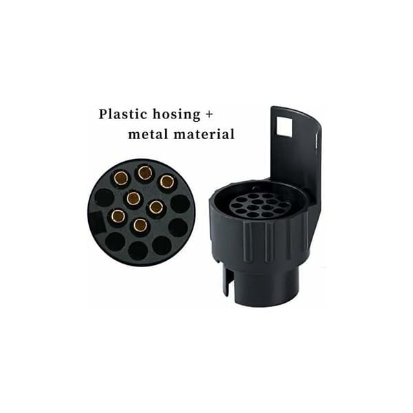 Trailer Stik Adapter, 13 til 7 Trailer Trækstik Adapter Til Trailer Lastbil Campingvogn Vogn