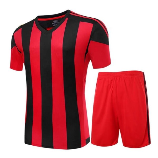Leverantör av högkvalitativa anpassade fotbollskläder Printed Uniform anpassad logotyp och design med spelarens namnnummer White 5 XL