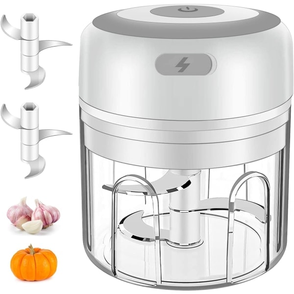 Elektrisk köttkvarn, 250 ml Mini sladdlös elektrisk köttkvarn
