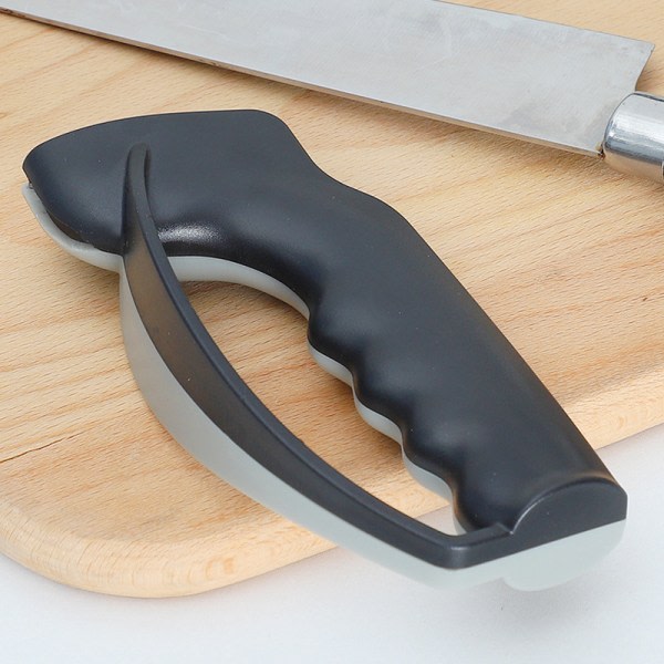 Snabbslipværktøj til køkkenknivar, flerfarvet (grå/svart)