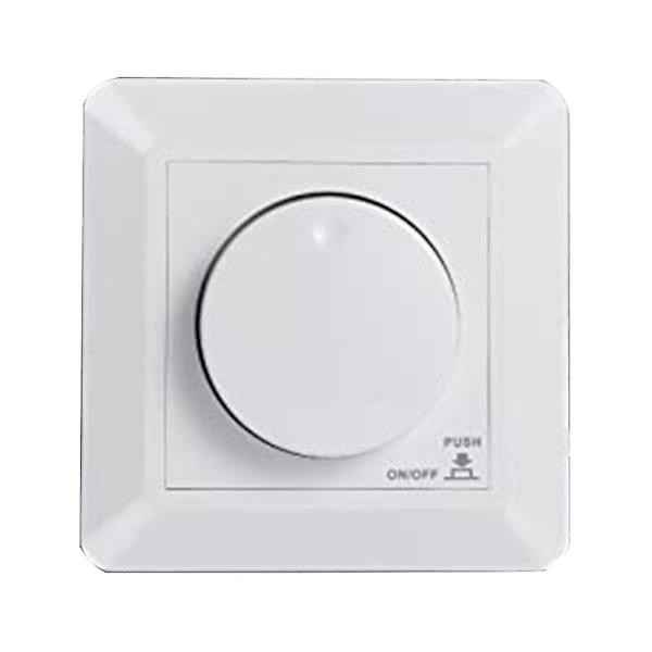 LED-dimmerbrytare, infälld dimmer för dimbara LED- och halogenlampor, 5-300 W dimmerströmbrytare LED, Ph