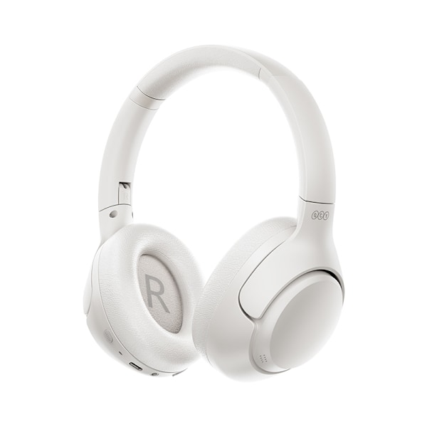 H3 ANC Trådløse hodetelefoner, Over-Ear hodetelefoner med Bluetooth 5.4, Hi-Res Audio, 43dB, Hybrid, Aktiv støydemping, 60 timer spilletid Bluegrey