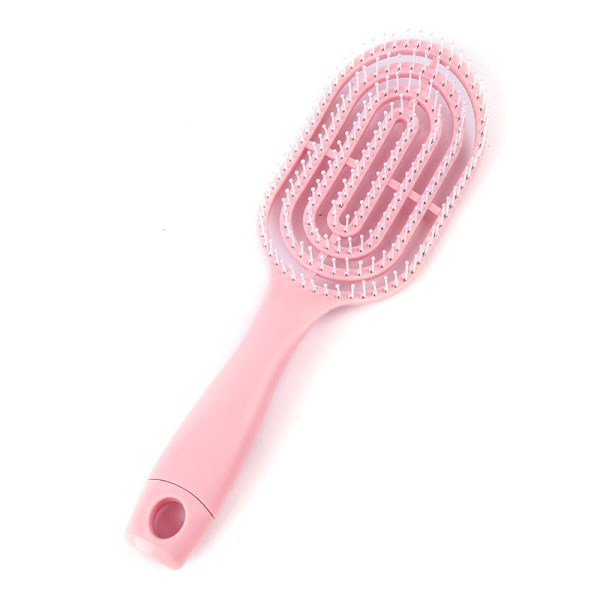 TG Rosa Nytt Nätverk Rød Dame Fluffy Shape Rib Kam Skønhed Hår Co