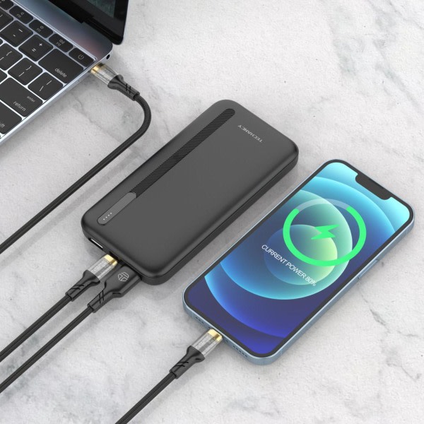 TG Powerbank 10 000 mAh - Sort Sort